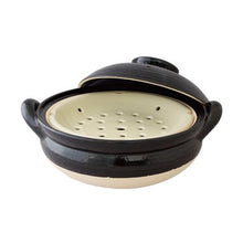 画像をギャラリービューアに読み込む, ヘルシー蒸し鍋(黒)大・中