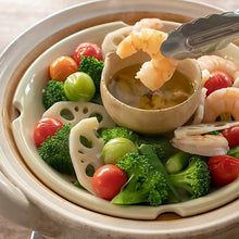 画像をギャラリービューアに読み込む, ヘルシー蒸し鍋(白)大・中